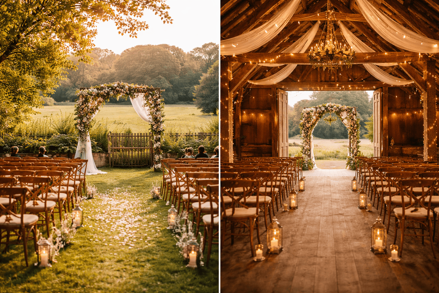 Indoor vs Outdoor Wedding Ceremonies in Bedfordshire: What Couples Should Consider