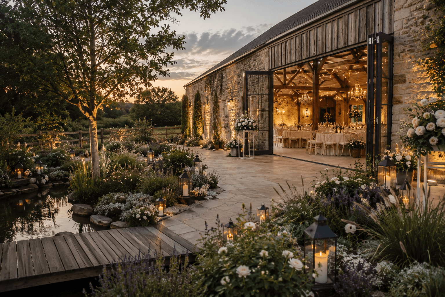 How a Wedding Venue Near Bedford Helps Create a Smooth Wedding Timeline 
