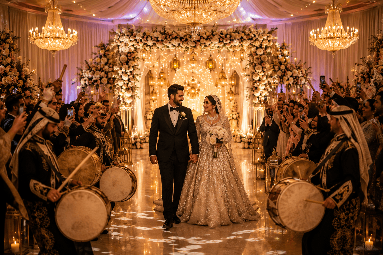 From Zaffa to Celebration: How an Arabic Wedding Venue Shapes the Wedding Experience