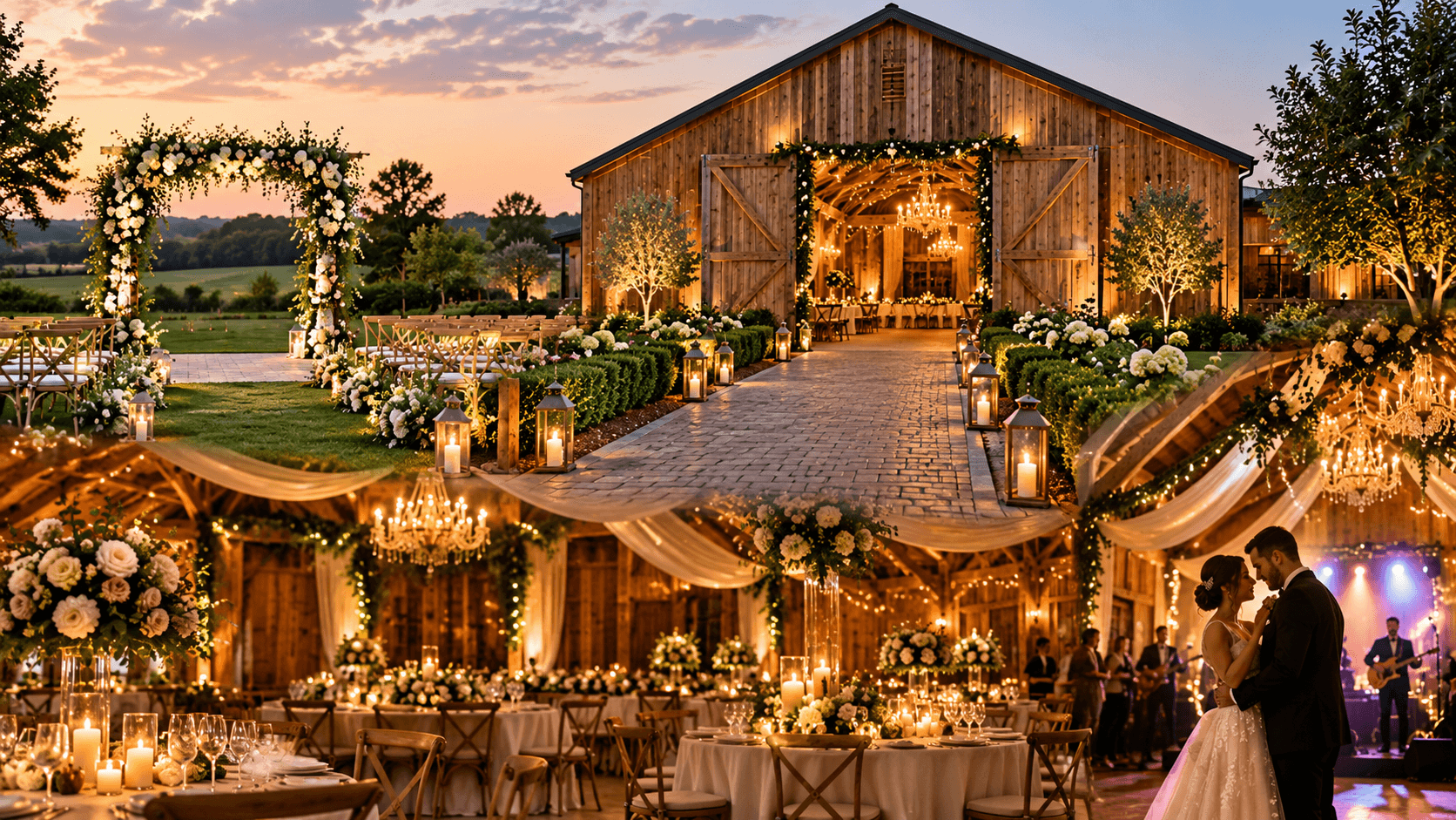 Why One-Location Weddings Create a More Relaxed and Memorable Wedding Day